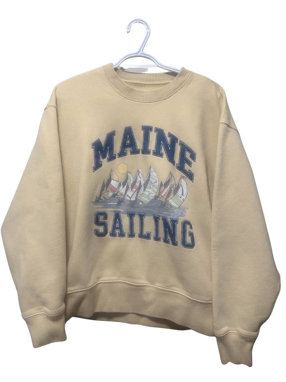 Abercrombie & Fitch Vintage Inspired Sunday Crewneck Sweater